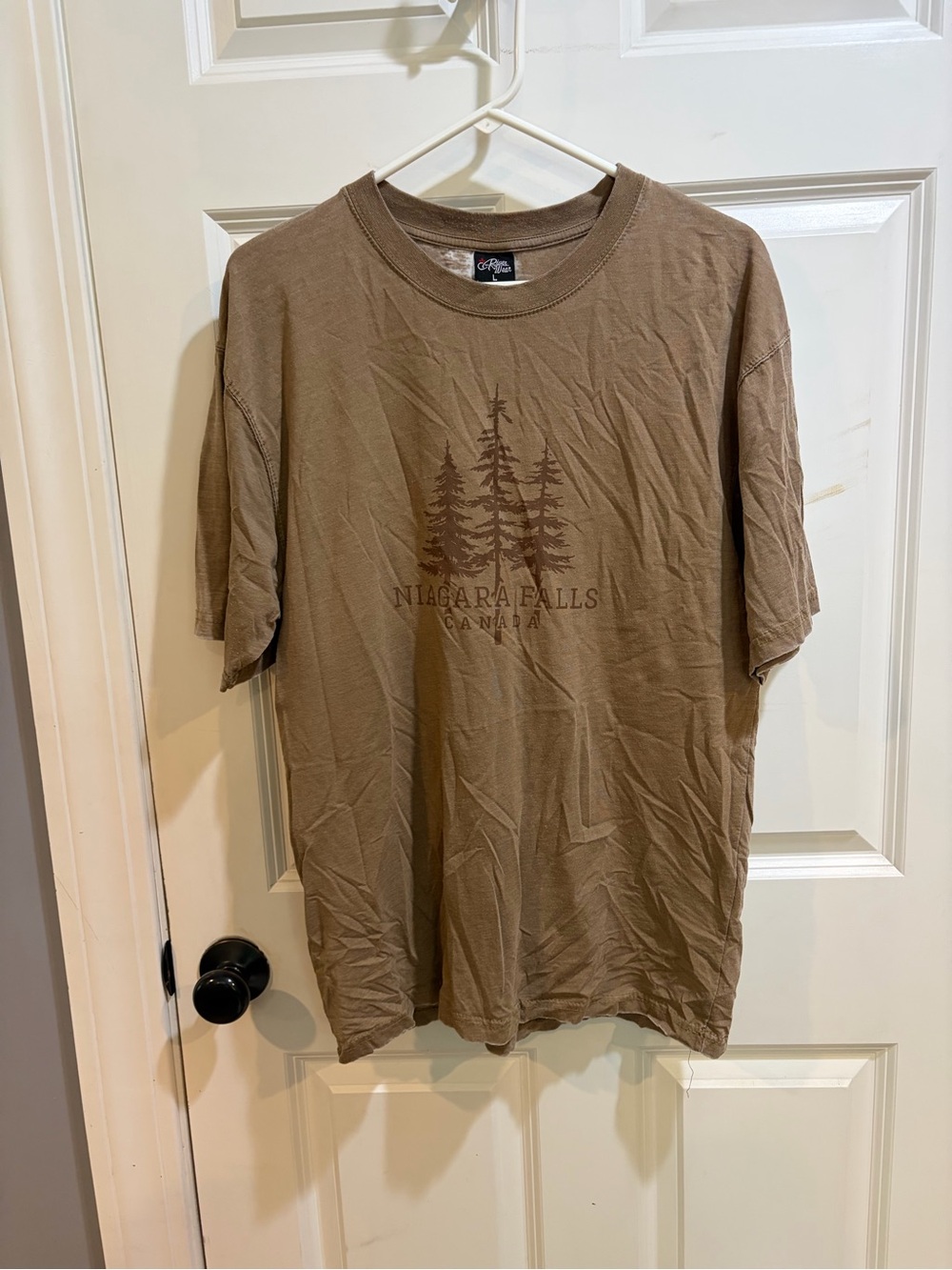 Niagara Falls Canada Brown Graphic Tee